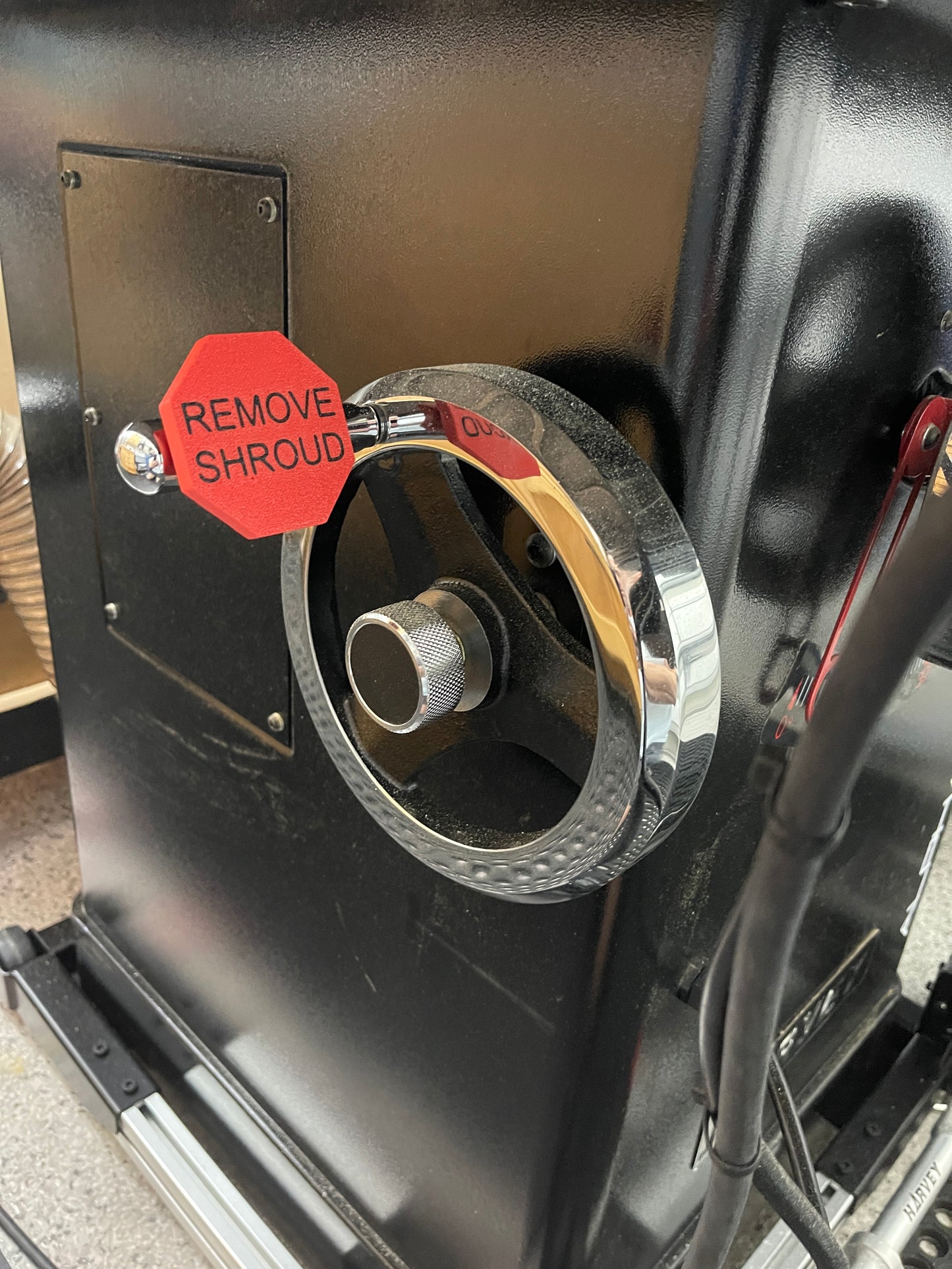 2HP and 3HP Harvey Table Saw Dust Collection Shroud